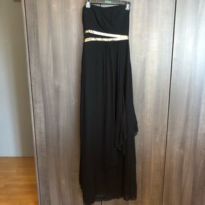 Nicole Miller strapless gown